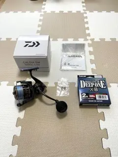 ダイワ22カルディアSW8000H本箱、説明書、スプールワッシャ 綺麗です