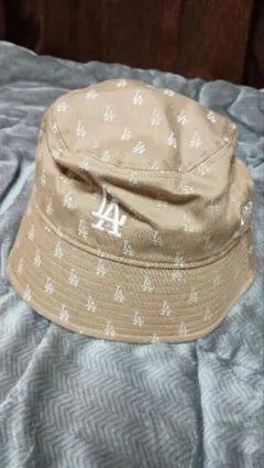 New Era バケットハット ベージュ M/L