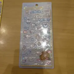 サンリオ ボンボンドロップシールシナモロール