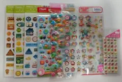 平成レトロ タイルシール スポンジシール 他 8種セット