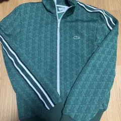 LACOSTE 幾何学模様トラックジャケット　us M LACOSTE 幾何学模様 トラックジャケットUS XS - メルカリ