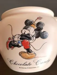 ミッキー＆ミニー壺型容器