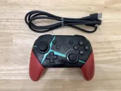 【ほぼ新品】Switch 純正品 プロコン ゼノブレイド2仕様
