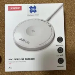 ワイヤレス充電器 Apple iPhone iWatch iPod 3 in 1