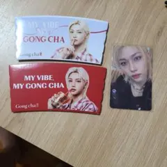 Gong chaカップスリーブ　フィリックス二枚セット