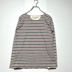 ハートマーケット 長袖カットソー マルチボーダー L カジュアル ベーシック