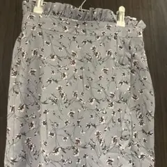 MAJESTIC LEGON 花柄スカート 水色のサムネイル