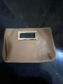 Michael Kors ブラウン クラッチバッグ