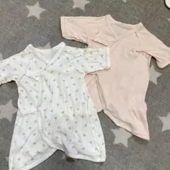 コンビ肌着　新生児　プティマイン　2枚セット