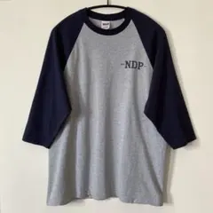 00's 企業ロゴ anvil ラグランスリーブ 七分袖 プリント Tシャツのサムネイル