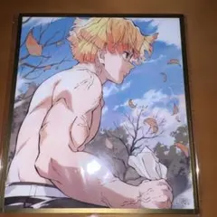 鬼滅の刃　WEB SHOPくじ　アクリル色紙　B20 我妻善逸