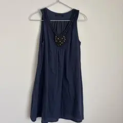 PAGEBOY ネイビー ノースリーブ チュニックのサムネイル