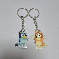 ブルーイ　ビンゴ　アクリルキーホルダー