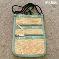 レスポートサック　RAFFIA 3 ZIP XBODY ミニショルダーバッグ