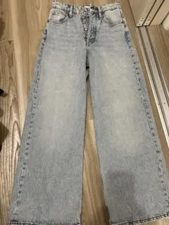 ZARA ストレートデニム ライトブルー