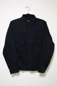 【美品・日本製】TENDERLOIN ワークシャツ XS ブラック抜染のサムネイル