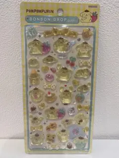 【正規品】ポムポムプリン　ボンボンドロップシール　サンリオ