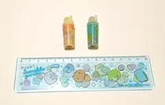 すみっコぐらし　定規1個　えんぴつキャップ2個　セット