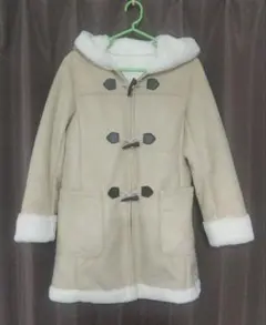 COMME CA ISM ダッフル ムートン コート 150