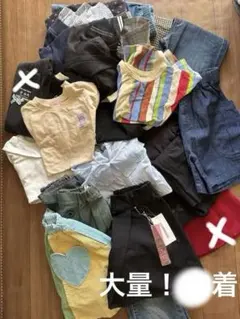 140 女の子　アウター　スカート　長袖 カットソー　半袖　まとめ売り　新品あり