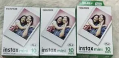 FUJIFILM instax mini フィルム 10枚入り×3個