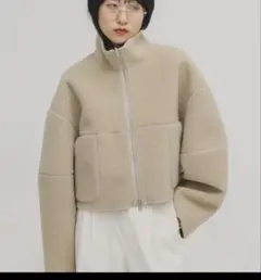 kbf リバーシブルボアジャケット