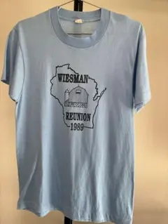 80s WIESMANリユニオン記念ヴィンテージ Tシャツ 1989年 USA製