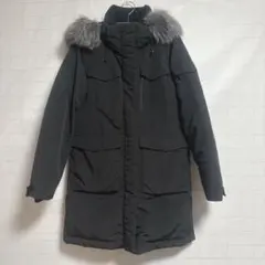 美品 ノースフェイス ダウンコート 黒 M S-176のサムネイル