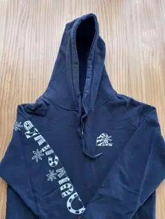 QUIKSILVER HOODIE vintage パーカー ネイビー