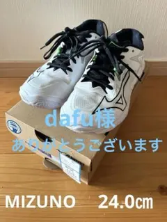 ミズノ　ウエーブライトニング バレーボールシューズ　24㎝