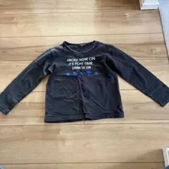 コムサイズム　長袖カットソー　ロンT 120cm 黒　男の子