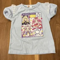 名探偵プリキュア 半袖Tシャツ 120cm 水色のサムネイル