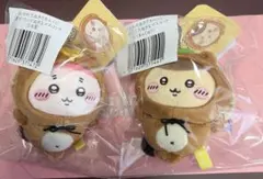 ちいかわ　たぬきだもんくじ C賞 古本屋　カニちゃん　くりまんじゅう　2点
