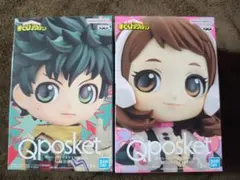 Qposket ヒロアカ　麗日お茶子　緑谷出久　フィギュア