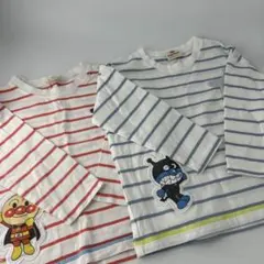 男の子　長袖　トップス　カットソー　アンパンマン　100