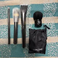 LANCOME メイクブラシ 4本セット ポーチ付きのサムネイル