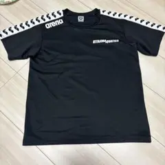 arena KITAJIMAQUATICS Tシャツ ブラックのサムネイル