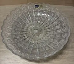 BOHEMIA CRYSTAL ガラス皿 大皿のサムネイル