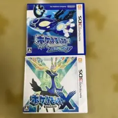 ジャンク品　ポケットモンスター アルファサファイア & X セット