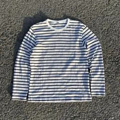 00s olduniqlo ボーダー ロンT ストライプ y2k グランジ