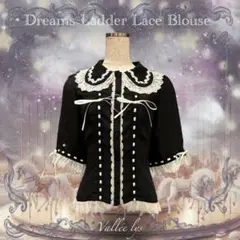 ATELIER PIERROT シフォンベールブラウス ブラック ロリータ ATELIER PIERROT シフォンベールブラウス ブラック - メルカリ