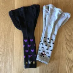 ミキハウス  ダブルビー　レギンス　2枚セット