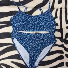 花柄セパレート水着