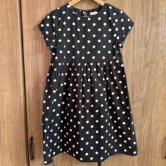 ペアマノン　ドットワンピース　150センチ