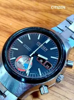 ぬーくん❗️稼働品シチズン チャレンジタイマー スパイダー 4-901045 シチズン逆パンダチャレンジタイマー4-901045 スパイダーグレー文字盤