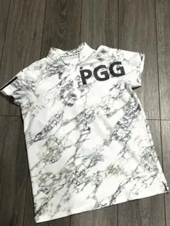PGG 大理石模様 レディースシャツ ポロシャツサイズ0