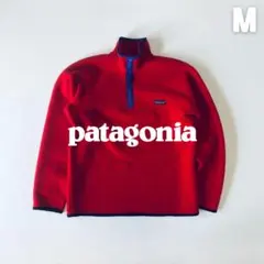 Patagonia 80s ラグランスリーブシンチラスナップT USA製 M 赤