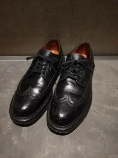 期間限定　美品　ALDEN　フルブローグ　ロングウイングチップ　バリーラスト　8のサムネイル