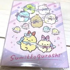 すみっコぐらし　えびてんのしっぽ　パタパタメモ帳　天使なえびてんアイドル
