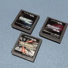 ポケットモンスター　ダイヤモンド　パール　プラチナ　ソフト3本セット